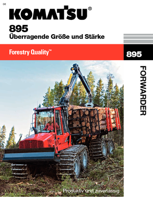 Спедитори Komatsu 895