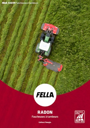 Челно монтирани барабанни косачки без кондиционер Fella Radon 3140 FP-V