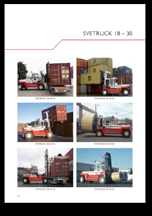 Челни вилични мотокари, дизелови SVETRUCK 18120-36