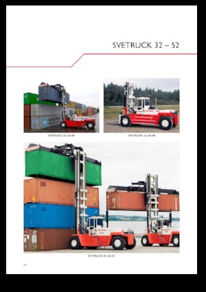 Челни вилични мотокари, дизелови SVETRUCK 32120-48