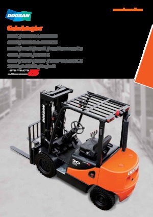 Челни вилични мотокари, дизелови Doosan D20S-5