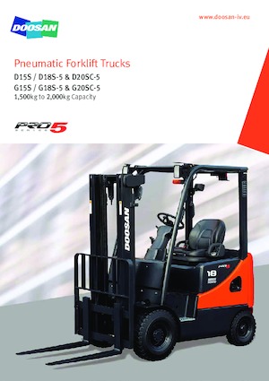 Челни вилични мотокари, дизелови Doosan D20SC-5