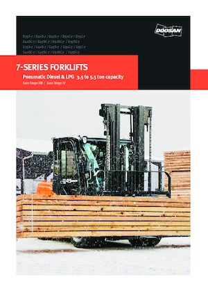 Челни вилични мотокари, дизелови Doosan D55C-7