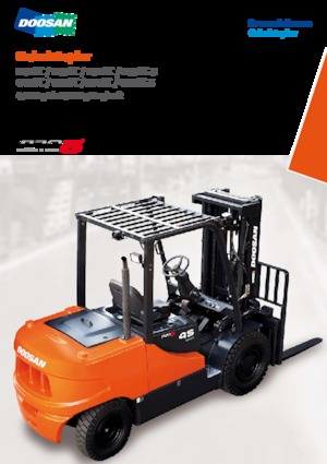 Челни вилични мотокари, дизелови Doosan D55SC-5