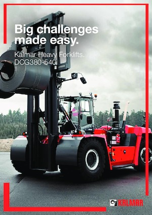 Челни вилични мотокари, дизелови Kalmar DCG450-12S