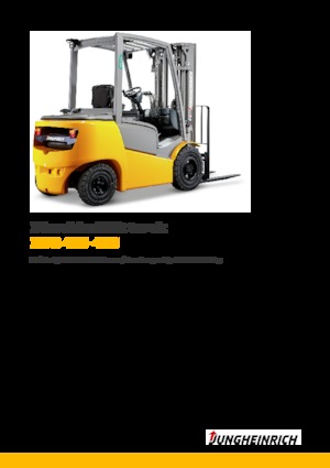 Челни вилични мотокари, дизелови Jungheinrich DFG 425