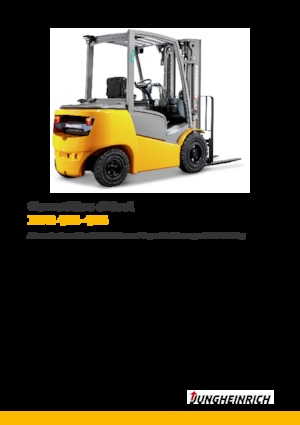 Челни вилични мотокари, дизелови Jungheinrich DFG 425