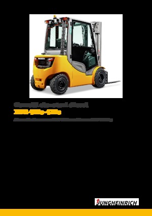 Челни вилични мотокари, дизелови Jungheinrich DFG 425s