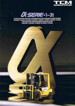 Челни вилични мотокари, дизелови TCM FHD 15 T 3 Inoma