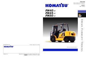 Челни вилични мотокари, дизелови Komatsu FH40-1