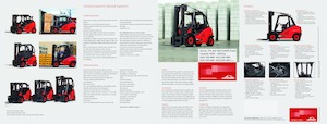 Челни вилични мотокари, дизелови Linde H50/600D