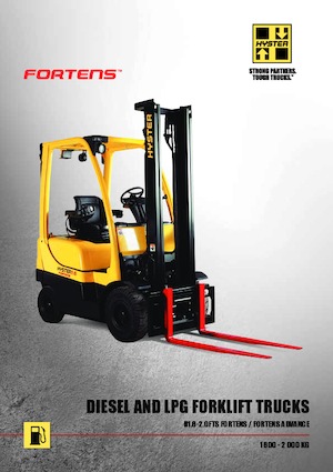 Челни вилични мотокари, дизелови Hyster H1.6FT