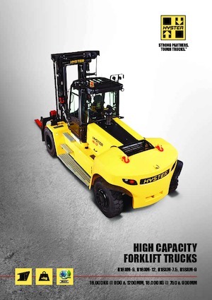 Челни вилични мотокари, дизелови Hyster H16.00XM 12
