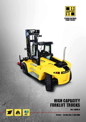 Челни вилични мотокари, дизелови Hyster H16.00XM 6