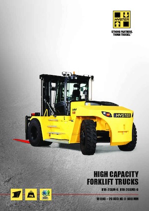 Челни вилични мотокари, дизелови Hyster H20XMS 9