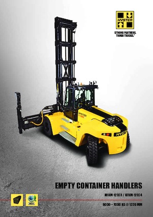 Челни вилични мотокари, дизелови Hyster H6XM 12EC3