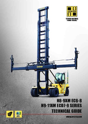 Челни вилични мотокари, дизелови Hyster H9XM ECD7