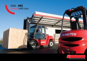 Челни вилични мотокари, дизелови Manitou MI 100 D