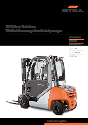 Челни вилични мотокари, дизелови Still RX 70-30