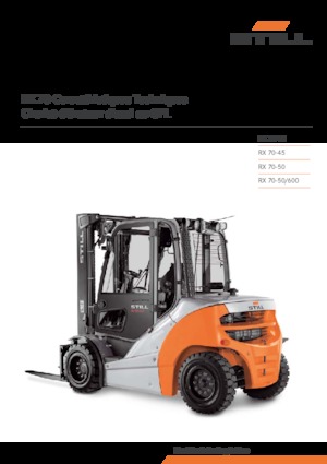 Челни вилични мотокари, дизелови Still RX 70-50/600