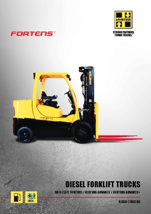 Челни вилични мотокари, дизелови Hyster S7.0FT