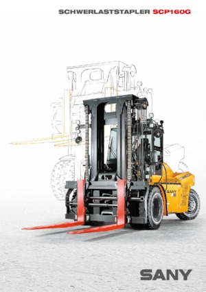 Челни вилични мотокари, дизелови Sany SCP160G