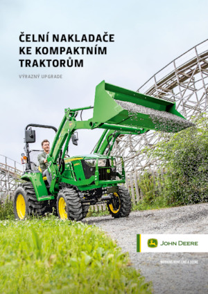 Челен колесен товарач John Deere 120R MSL