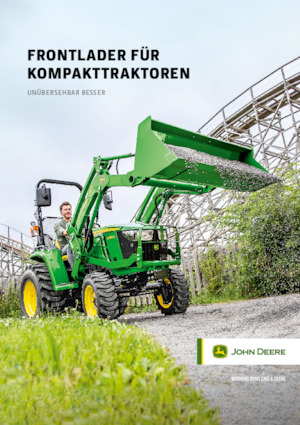 Челен колесен товарач John Deere 120R MSL
