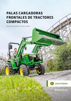 Челен колесен товарач John Deere 120R MSL