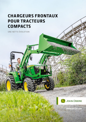Челен колесен товарач John Deere 120R MSL