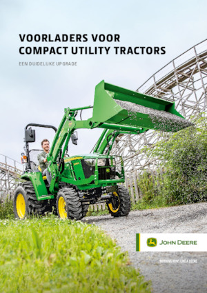 Челен колесен товарач John Deere 120R MSL