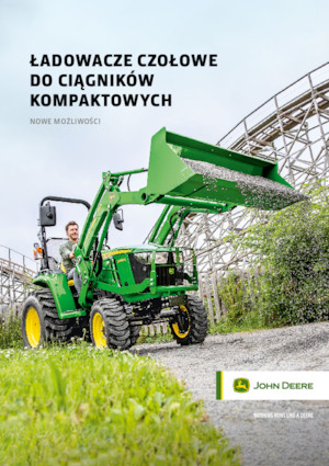 Челен колесен товарач John Deere 120R MSL