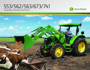 Челен колесен товарач John Deere 553NSL