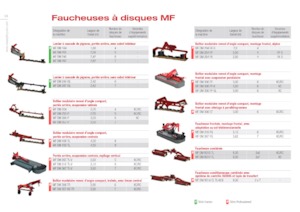 Челно монтиран косачен диск с кондиционер Massey Ferguson DM316 FQ-RC
