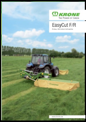 Челно монтиран косачен диск с кондиционер Krone EasyCut F 320 CV Gen.2 