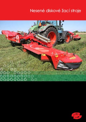 Челно монтиран косачен диск с кондиционер Kongskilde GXF 3605 P