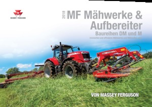 Челно монтирани дискови косачки без кондиционер Massey Ferguson DM254 FP