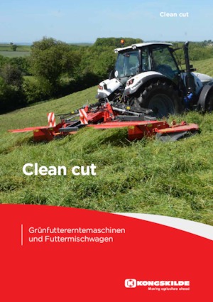 Челно монтирани дискови косачки без кондиционер Kongskilde SMF 3005