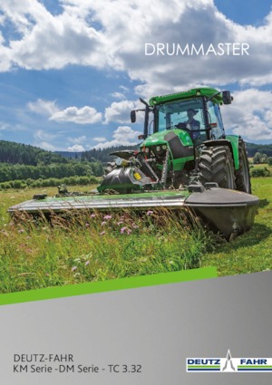 Челно монтирани барабанни косачки с кондиционер DEUTZ-FAHR DrumMaster 631 F