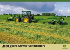 Челно монтиран косачен диск с кондиционер John Deere 228