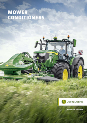Челно монтиран косачен диск с кондиционер John Deere F310R