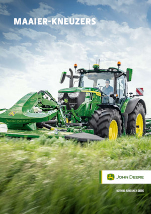 Челно монтиран косачен диск с кондиционер John Deere F310R