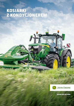 Челно монтиран косачен диск с кондиционер John Deere F310R