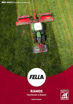 Челно монтиран косачен диск с кондиционер Fella Ramos 3060 FP-KC