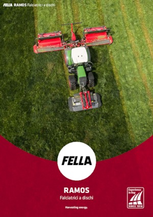 Челно монтиран косачен диск с кондиционер Fella Ramos 3060 FP-KC
