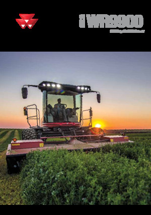 Челно монтиран косачен диск с кондиционер Massey Ferguson WR9980