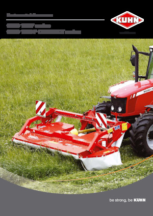 Челно монтирани дискови косачки без кондиционер Kuhn GMD 702 F