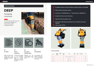 Бензинови и дизелови вибротрамбовки Enar PH 80YD