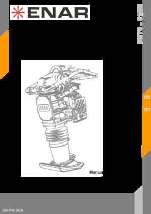 Бензинови и дизелови вибротрамбовки Enar PH 80YD