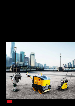 Бензинови и дизелови вибротрамбовки Sakai RS55